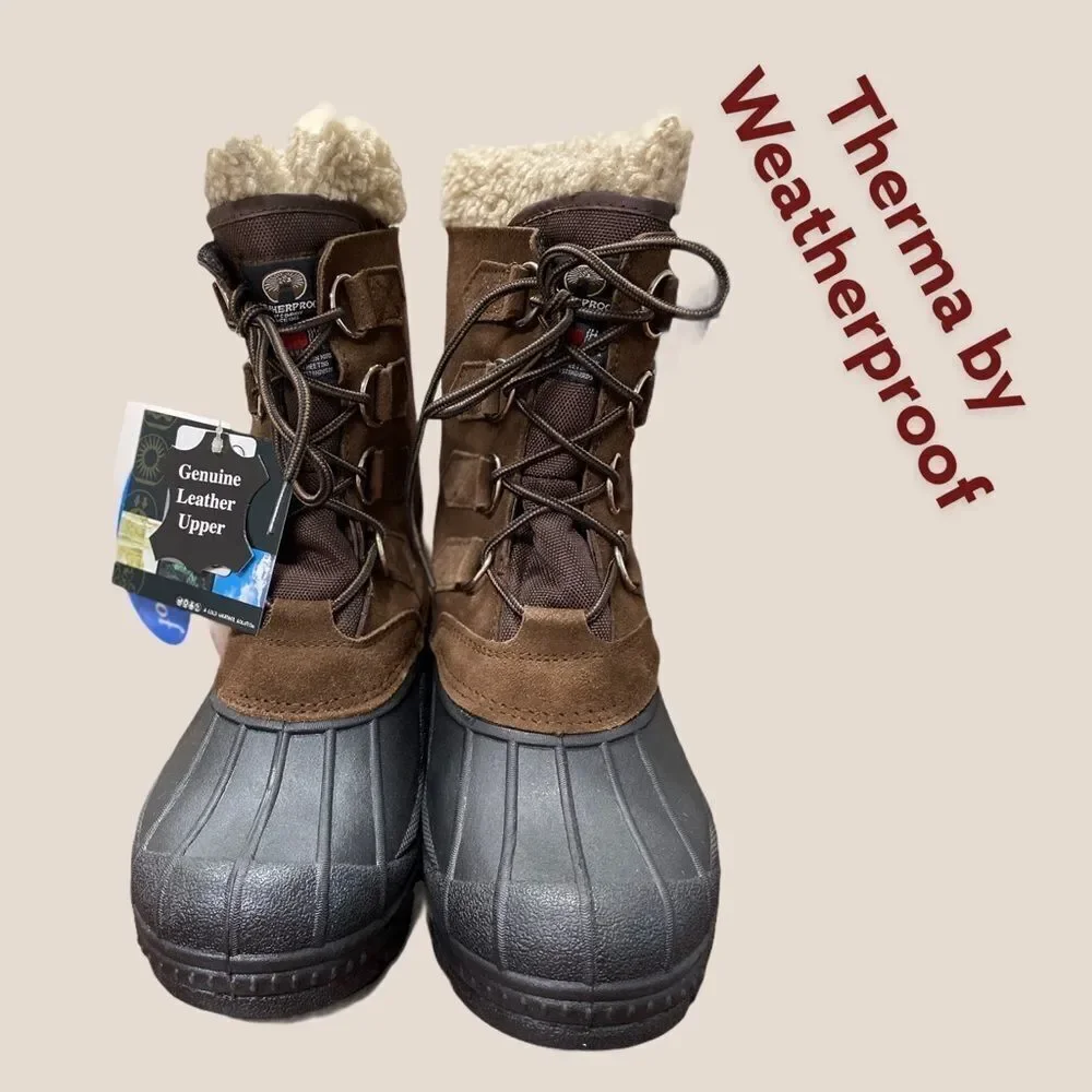 NIB Therma by Weatherproof Storm Front Boots 9